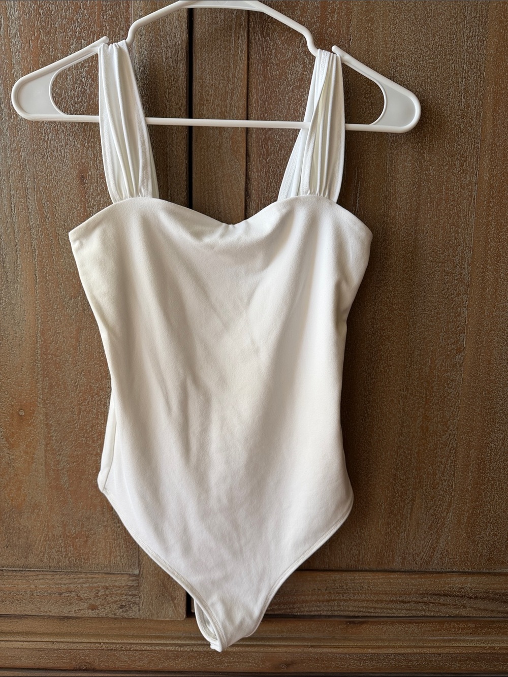 Abercrombie & Fitch Soft A&F Collection Bodysuit White XS